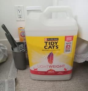 tidy cat litter container