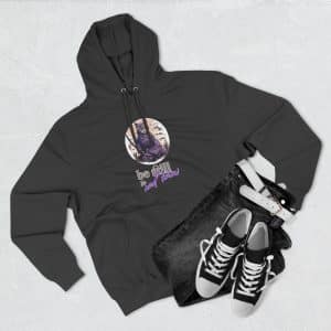 Be Still and Know Pullover Hoodie, Purple, Unisex, Adult Sizes XS to XXL
